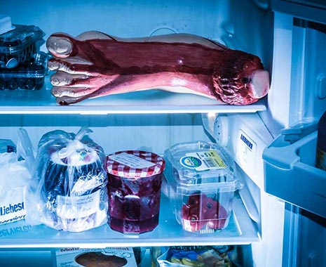Haunted Refrigerator Night - Tag des verfluchten Kühlschranks. Kuriose Feiertage - 30. Oktober © 2019 Sven Giese