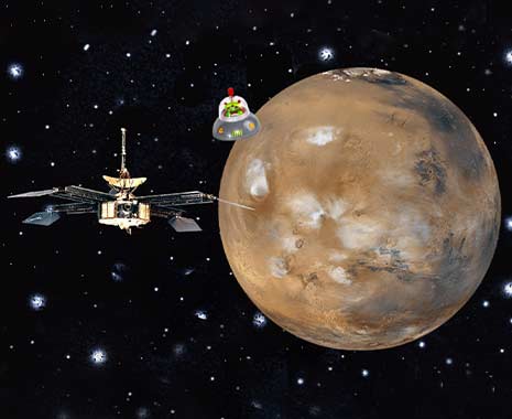 National Red Planet Day - Tag des Roten Planeten in den USA. Kuriose Feiertage - 28. November © 2020 Sven Giese