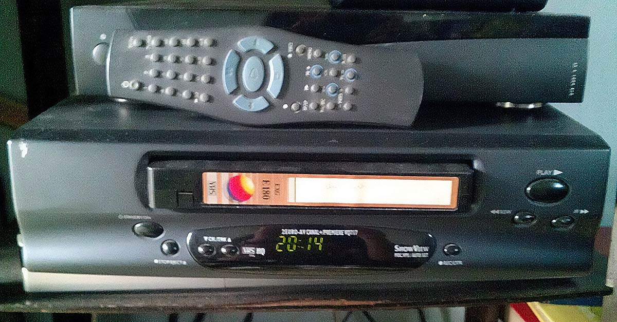 Tag des Videorecorders National VCR Day in den USA 7. Juni