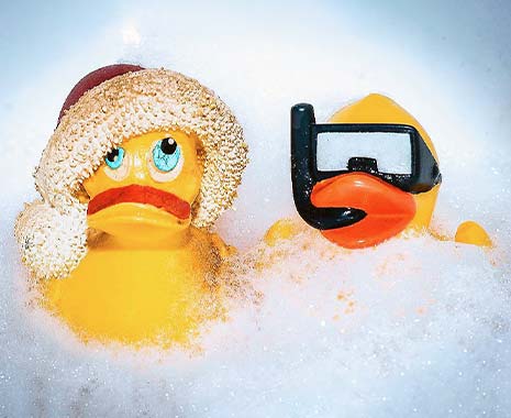Bubble Bath Day - Tag des Schaumbads in den USA. Kuriose Feiertage - 8. Januar © 2021 Sven Giese