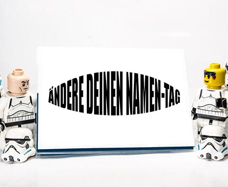 Get A Different Name Day - Ändere Deinen Namen-Tag in den USA. Kuriose-Feiertage - 13. Februar © 2020 Sven Giese