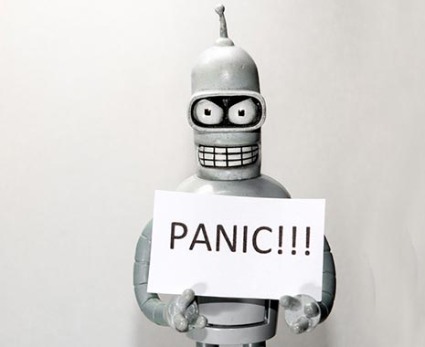 International Panic Day - Internationaler Panik-Tag. Kuriose Feiertage - 18. Juni © 2019 Sven Giese