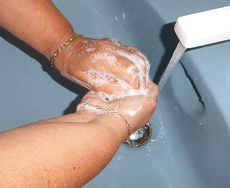 Global Handwashing Day - Welttag des Händewaschens. Kuriose Feiertage - 15. Oktober © 2019 Familie Giese