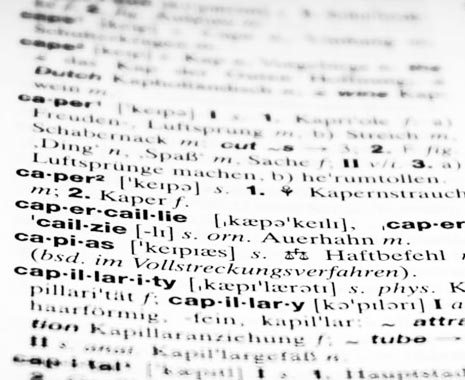 National Dictionary Day - Tag des Wörterbuchs in den USA. Kuriose Feiertage - 16. Oktober © 2019 Sven Giese