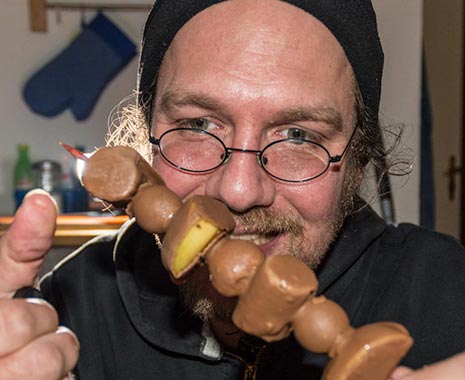 Chocolate Covered Anything Day - Schokoladenüberzug-Tag in den USA. Kuriose Feiertage - 16. Dezember © 2019 Sven Giese