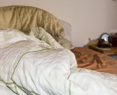 Don’t make your Bed Day - Nicht-das-Bett-machen-müssen-Tag in den USA. Kuriose Feiertage - 21. Dezember (c) 2019 Sven Giese
