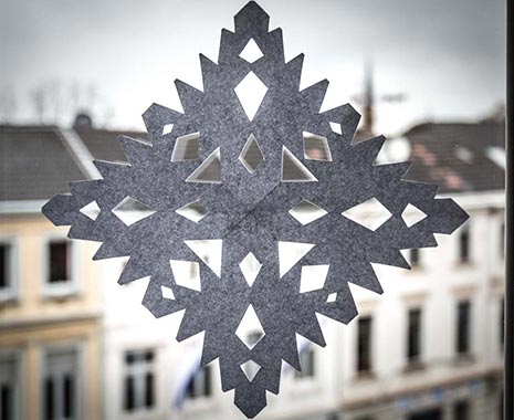 Make Cut-out Snowflakes Day - Schneeflocken-Scherenschnitt-Tag in den USA. Kuriose Feiertage - 27. Dezember © 2019 Sven Giese