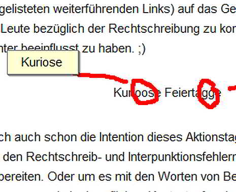 National Proofreading Day - Tag des Korrekturlesens in den USA. Kuriose Feiertage - 8. März © 2019 Sven Giese