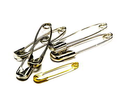 International Safety Pin Day - Internationaler Tag der Sicherheitsnadel. Kuriose Feiertage - 10. April © 2019 Sven Giese