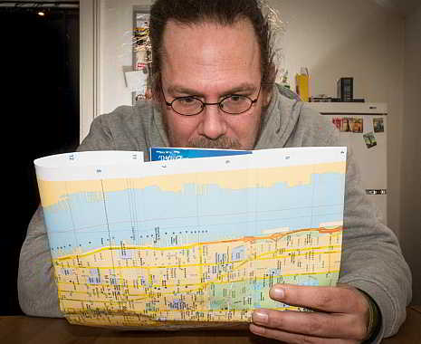 National Read a Road Map Day - Lies-eine-Straßenkarte-Tag in den USA. Kuriose Feiertage - 5. April © 2019 Sven Giese