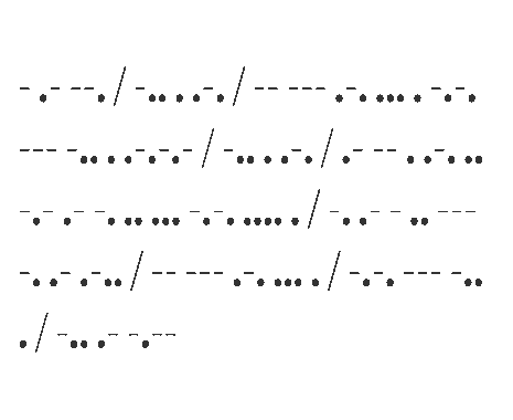 National Morse Code Day - Tag des Morsecodes in den USA. Kuriose Feiertage - 27. April © 2019 Sven Giese