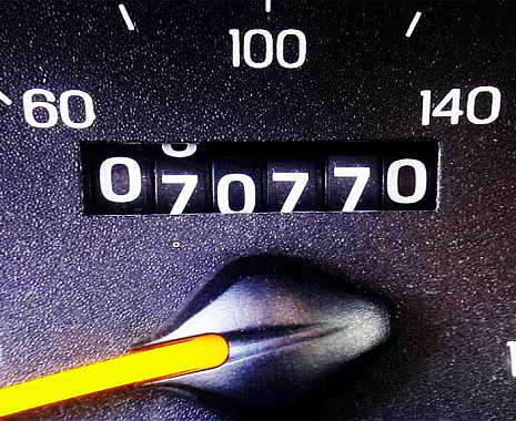 National Odometer Day - Tag des Hodometers in den USA. Kuriose Feiertage - 12. Mai © 2019 Sven Giese