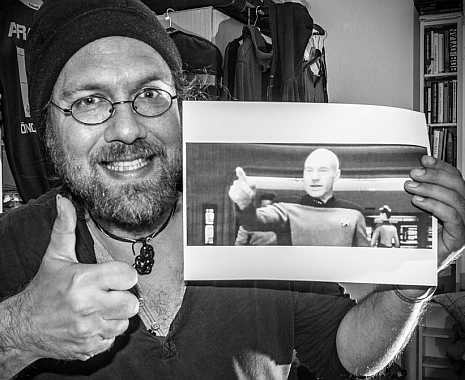 Captain Picard Day - Captain-Picard-Tag auf der USS-Enterprise-D. Kuriose Feiertage - 16. Juni © 2019 Sven Giese