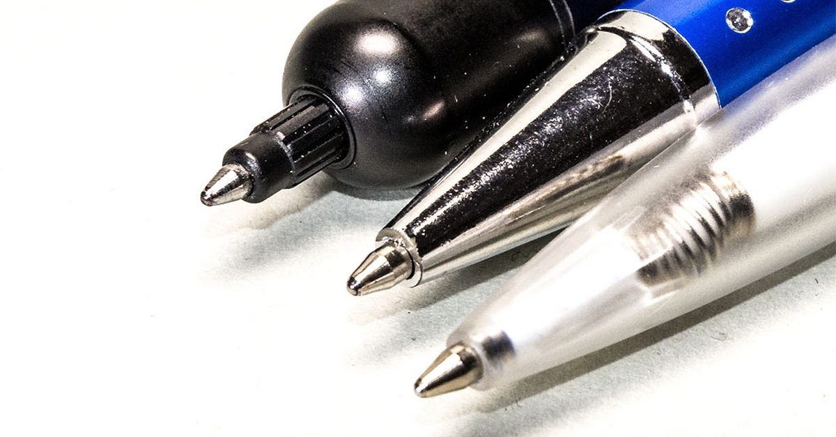 Tag des Kugelschreibers National Ballpoint Pen Day USA 10. Juni