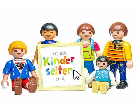 Tag der Kinderseiten in Deutschland. Kuriose Feiertage - 21. Oktober © 2019 Sven Giese