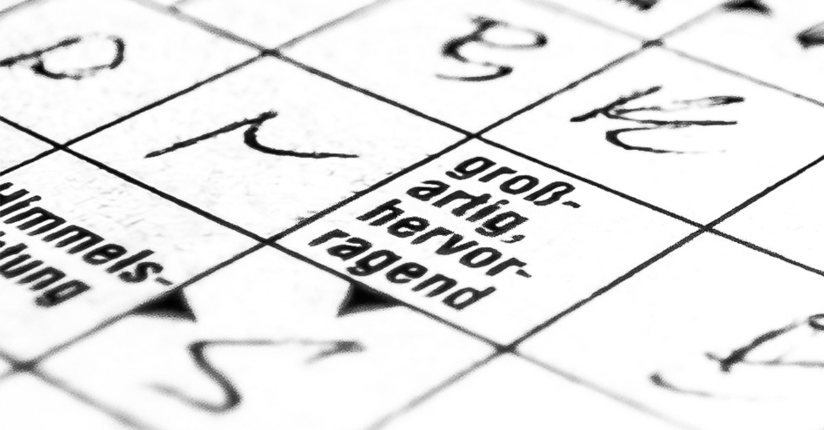 Tag des Kreuzwortrtsels - Crossword Puzzle Day - 21. Dezember