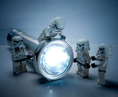 National Flashlight Day - Tag der Taschenlampe in den USA. Kuriose Feiertage - 21. Dezember © 2020 Sven Giese