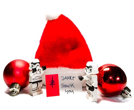 National Thank You Note Day - Tag der kleinen Dankeszettel in den USA. Kuriose Feiertage - 26. Dezember © 2019 Sven Giese