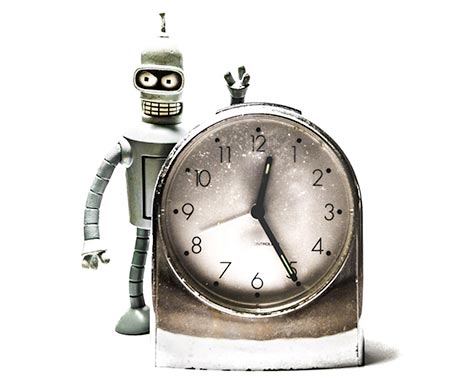 Pretend to be a Time Traveller Day - Gib-vor-ein-Zeitreisender-zu-sein-Tag. Kuriose Feiertage - 8. Dezember © 2019 Sven Giese