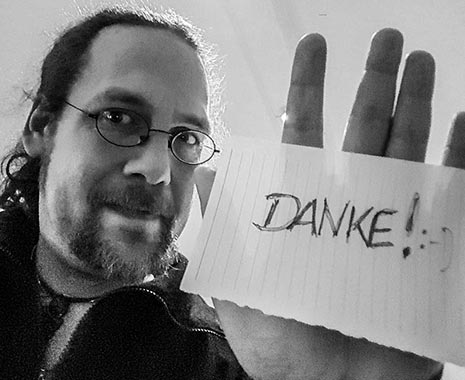 International Thank You Day - Internationaler Dankeschön-Tag. Kuriose Feiertage - 11. Januar © 2019 Sven Giese