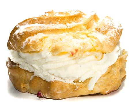 National Cream Puff Day - Tag der Windbeutel in den USA. Kuriose Feiertage- 2. Januar © 2019 Sven Giese