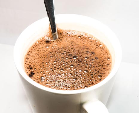 National Hot Chocolate Day - Tag der heißen Schokolade in den USA. Kuriose Feiertage - 31. Januar © 2020 Sven Giese