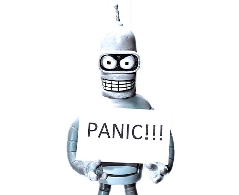 National Panic Day - Panik-Tag in den USA. Kuriose Feiertage - 9. März © 2021 Sven Giese