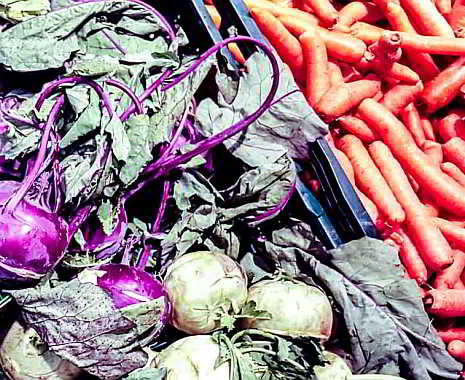 Fresh Veggies Day - Tag des frischen Gemüses in den USA. Kuriose Feiertage - 16. Juni © 2019 Sven Giese