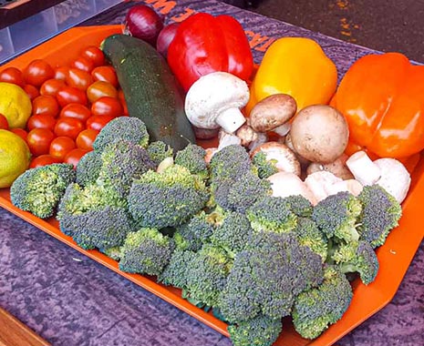 National Food Day - Tag der Ernährung in den USA. Kuriose Feiertage - 24. Oktober © 2019 Sven Giese