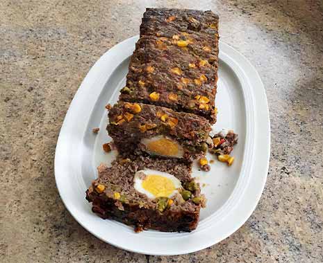 National Meatloaf Appreciation Day - Ehrentag des Hackbratens in den USA. Kuriose Feiertage - 18. Oktober © 2021 Sven Giese