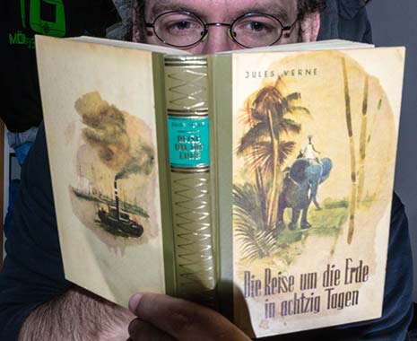 Phileas Fogg Wager Day - der internationale Tag der Phileas Fogg-Wette. Kuriose Feiertage - 2. Oktober © 2019 Sven Giese