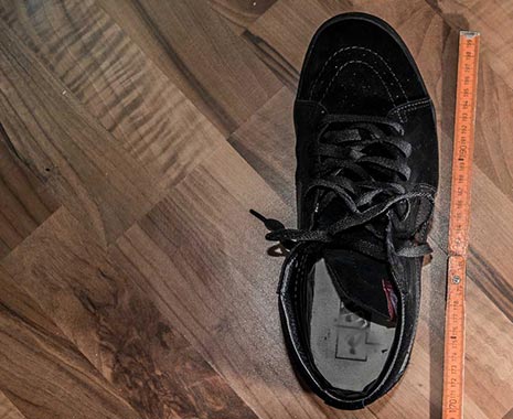 Measure your Feet Day - Tag des Fußvermessens in den USA. Kuriose Feiertage - 23. Januar © 2020 Sven Giese