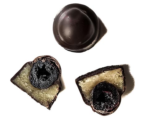 National Chocolate Covered Cherry Day - Tag der schokolierten Kirschen in den USA. Kuriose Feiertage - 3. Januar © 2019 Sven Giese