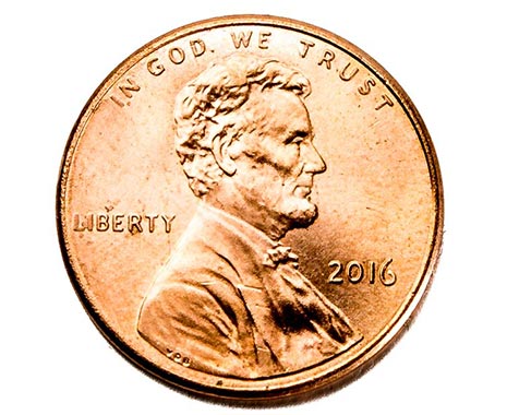 National Lost Penny Day - Tag des verlorenen Penny in den USA. Kuriose Feiertage - 12. Februar © 2020 Sven Giese