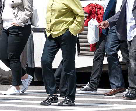 National Walk to Work Day - Geh-zu-Fuß-zur-Arbeit-Tag in den USA. Kuriose Feiertage - erster Freitag im April © 2019 Sven Giese