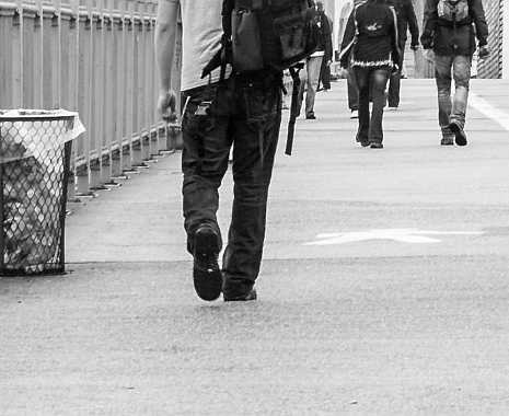 National Walking Day - Tag des Gehens in den USA. Kuriose Feiertage - erster Mittwoch im März © 2019 Sven Giese