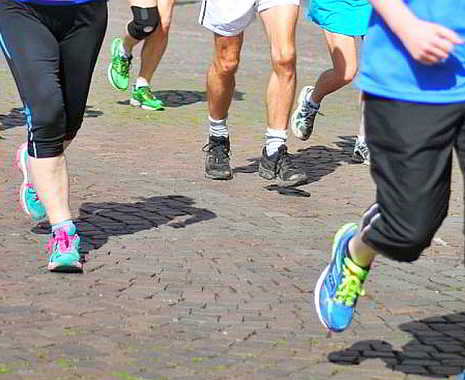 Global Running Day - Welttag des Laufens. Kuriose Feiertage - erster Mittwoch im Juni © 2019 Sven Giese