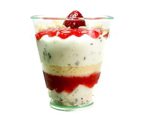 National Strawberry Parfait Day - Tag des Erdbeerparfaits in den USA. Kuriose Feiertage - 25. Juni © 2019 Sven Giese