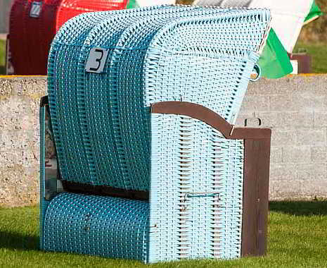 Tag des Strandkorbs. Kuriose Feiertage - 15. Juni © 2019 Sven Giese