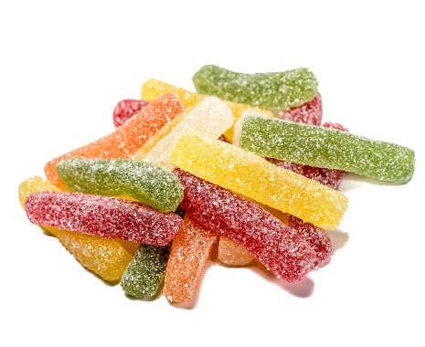 National Sour Candy Day - Tag der sauren Süßigkeiten in den USA. Kuriose Feiertage - 18. Juli © 2019 Sven Giese