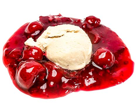 National Cherries Jubilee Day - Tag des Kirsch-Souffles in den USA. Kuriose Feiertage - 24. September © 2019 Sven Giese