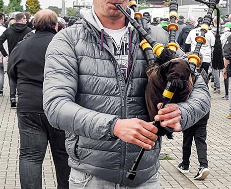 National Blow Bagpipes Day - Spiel-Dudelsack-Tag in den USA. Kuriose Feiertage - 19. November © 2019 Sven Giese