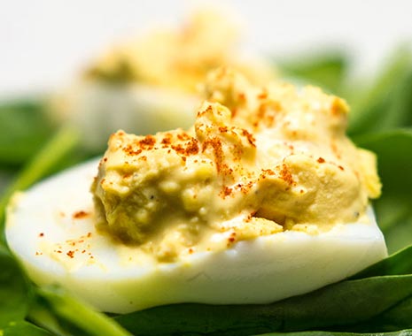 National Deviled Egg Day - Tag der gefüllten Eier in den USA. Kuriose Feiertage - 2. November © 2019 Sven Giese