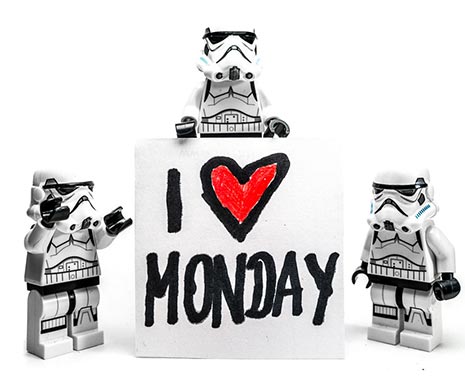 National Thank God It’s Monday Day – der amerikanische Gott-sei-Dank ist-Montag-Tag. Kuriose Feiertage - erster Montag im Januar © 2020 Sven Giese