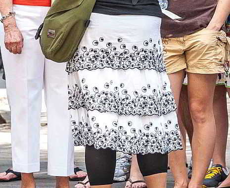 National Skirt Day - Tag der Röcke in den USA. Kuriose Feiertage - 10. März © 2019 Sven Giese