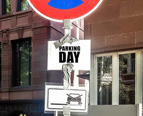 Parking Day. Kuriose Feiertage - dritter Freitag im September © 2019 Sven Giese
