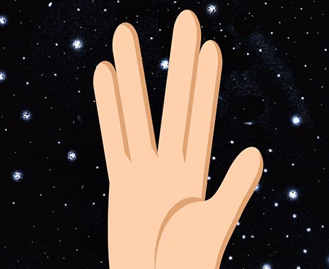 Live Long and Prosper Day. Kuriose Feiertage - 26. März © 2020 Sven Giese