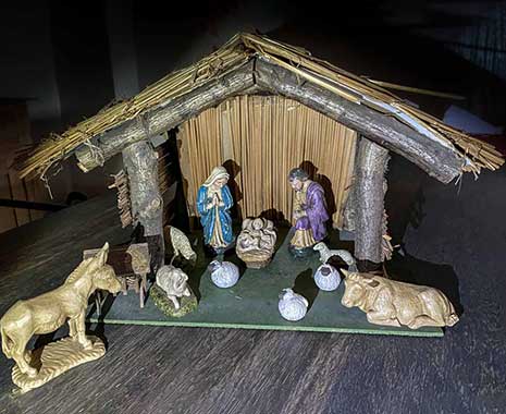 Tag der Weihnachtskrippe in Deutschland. Kuriose Feiertage - 7. Dezember © 2020 Sven Giese