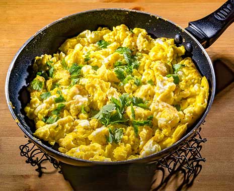 Tag des Rühreis in Deutschland. Kuriose Feiertage - 28. Dezember © 2020 Sven Giese