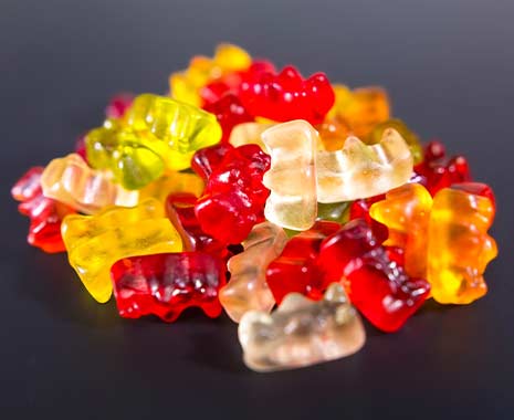 National Gummi Bear Day. Tag der Gummibärchen in den USA. Kuriose Feiertage - 27. April © 2022 Sven Giese